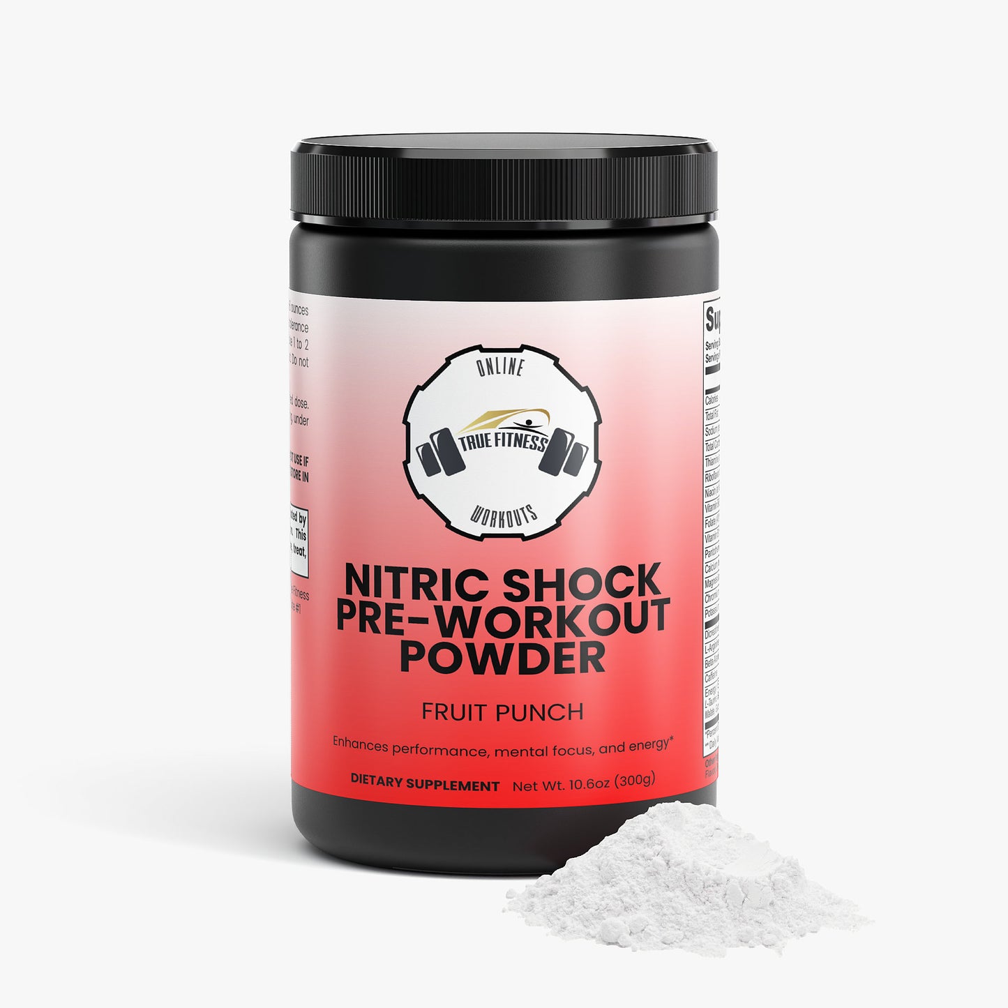 Nitric Shock Pre-Workout Powder (Fruit Punch)