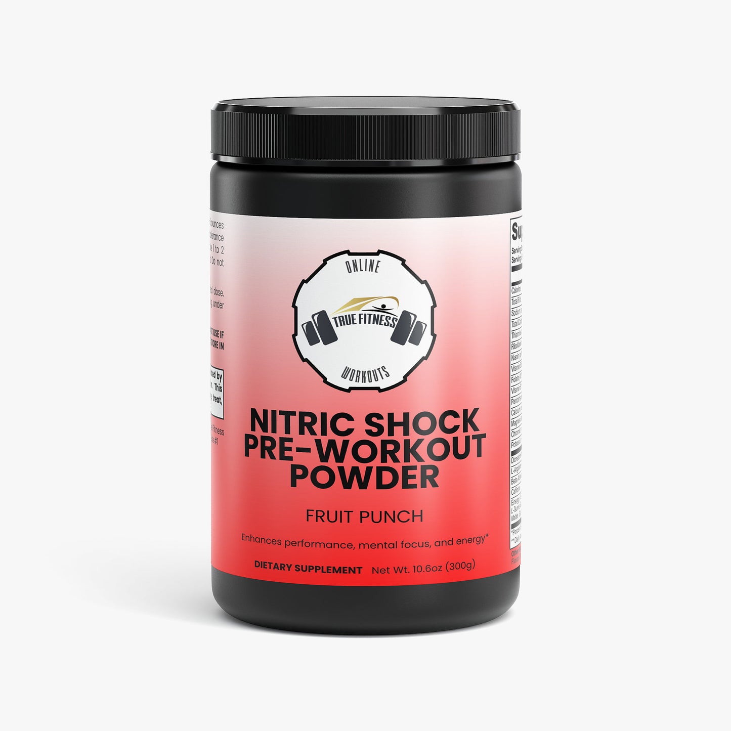 Nitric Shock Pre-Workout Powder (Fruit Punch)