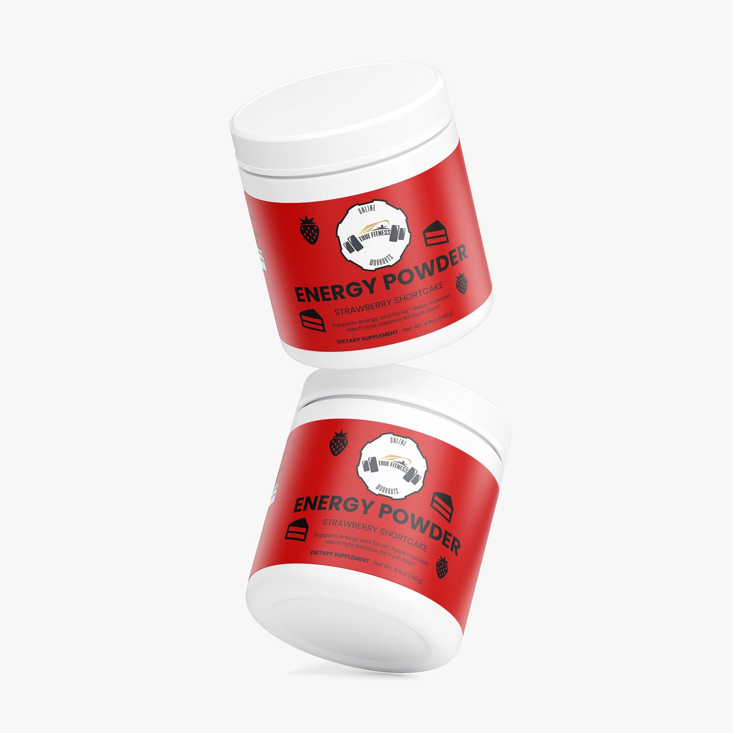Energy Powder (Strawberry Shortcake)