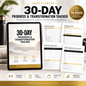 True Fitness 30-Day Progress & Transformation Tracker