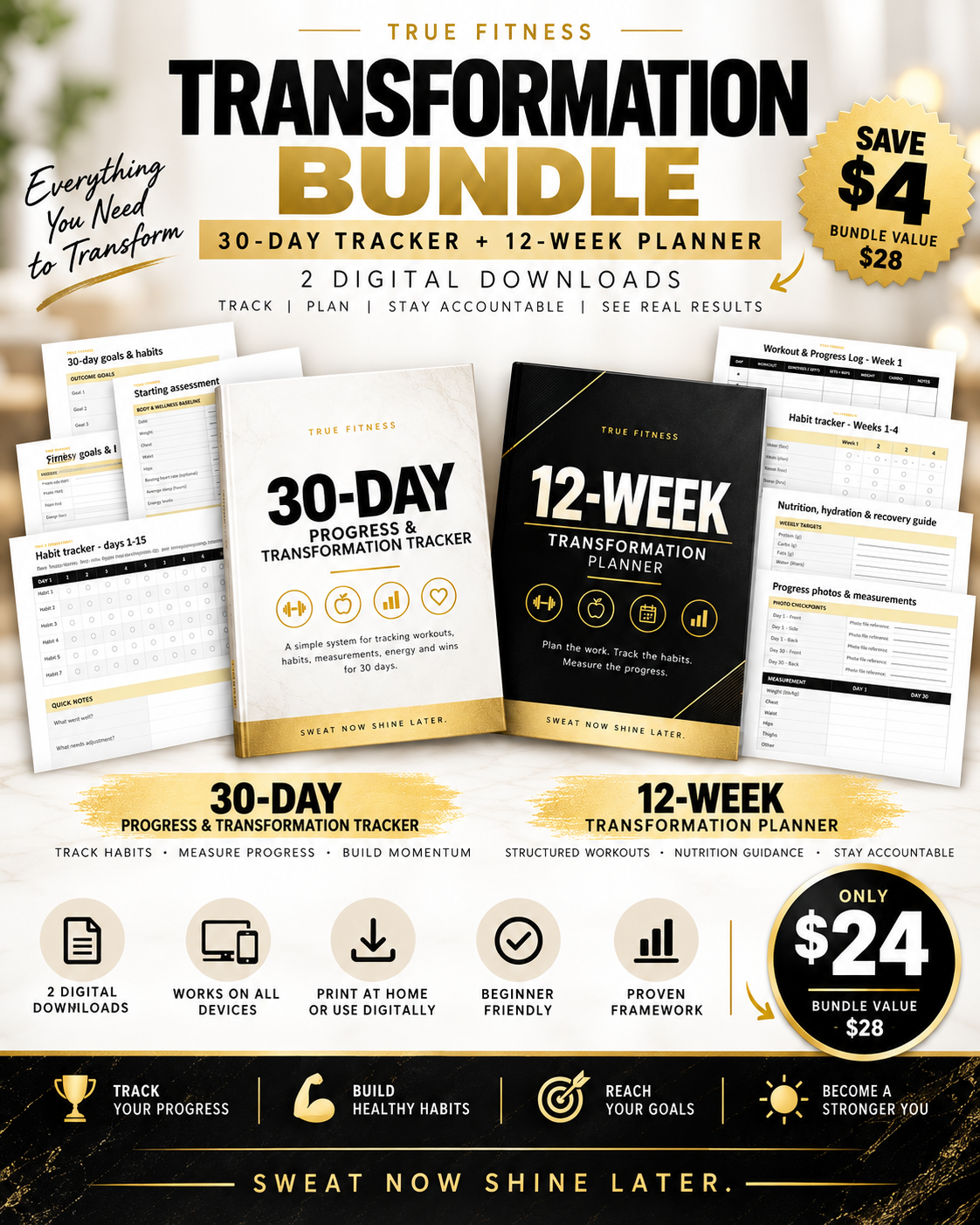True Fitness Transformation Bundle